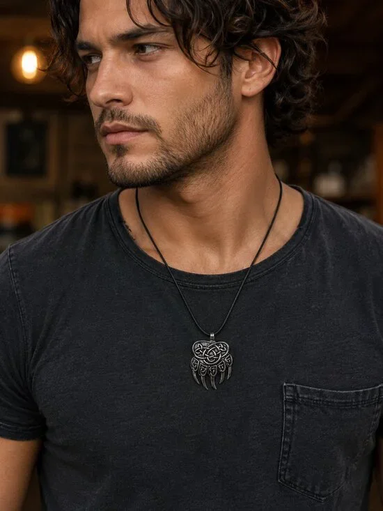 Lucky Bear Paw Necklace