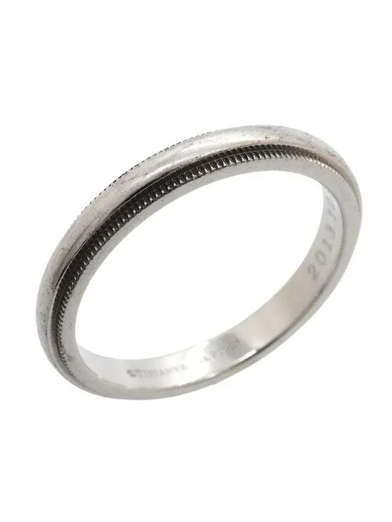 Tiffany & Co Ring Mil Gray Platinum