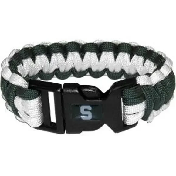 NCAA Michigan State Survival Bracelet Paracord 9