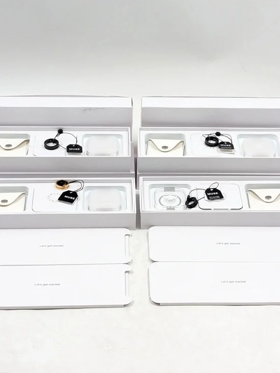 Muse Ring One Smart Activity Trackers | Assorted Size and Color | Lot of 4