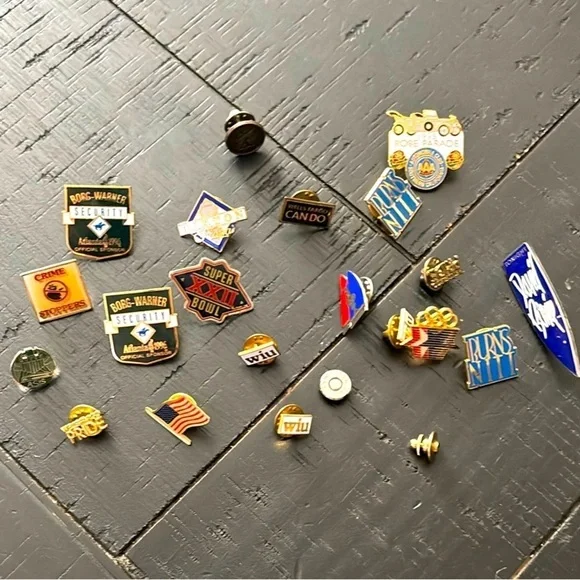 Assorted Vintage Pins Collection Lot Bundle
