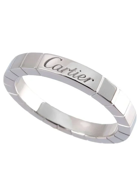 Cartier Lanieres Ring White Gold 18K 57