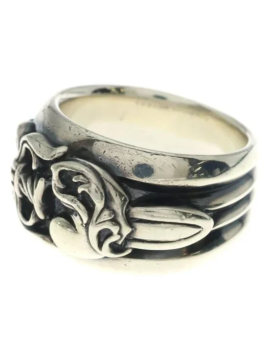 Chrome Hearts Dagger Ring Silver