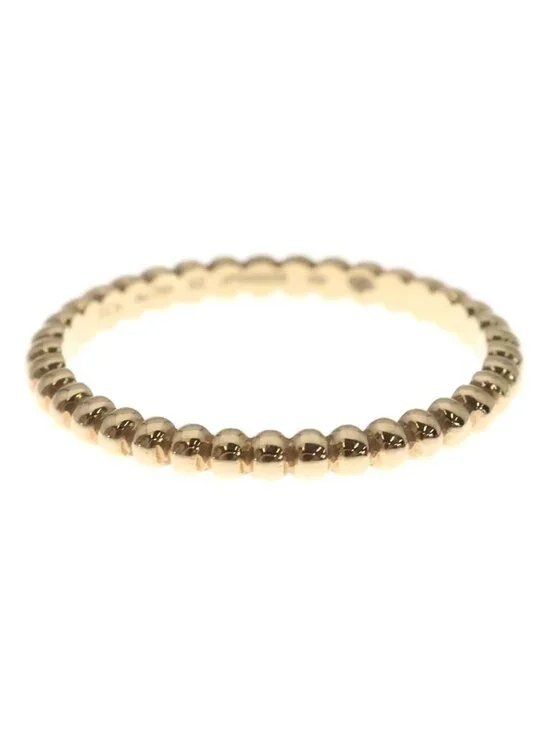 Van Cleef & Arpels Perlee Small Ring Pink Gold