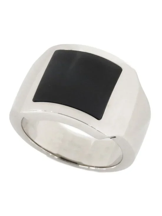 Cartier Santos Dumont Ring White Gold 18K Hawkseye
