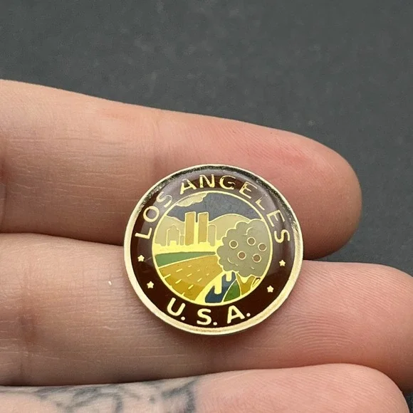 Los Angeles LA California USA‎ Lapel Hat Pin C2