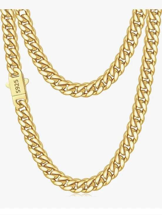 Cuban Gold Chain Men's Necklace