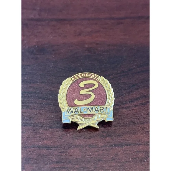 Walmart‎ 3 Year Anniversary Lapel Hat Pin