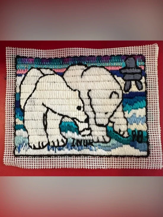 Inuk ‘98 Unframed Polar Bear Tapestry