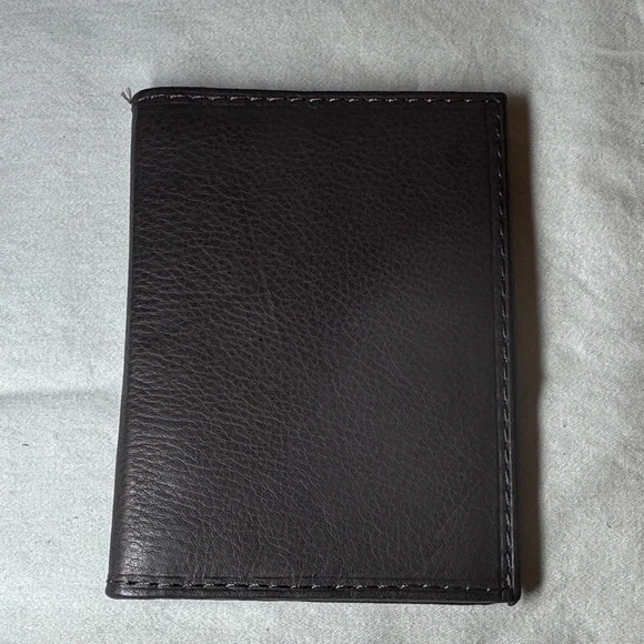 Dark Brown Leather Wallet