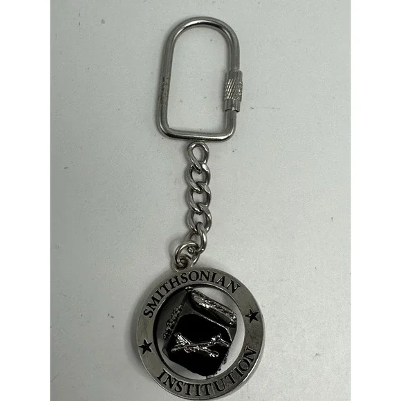 Vintage National Air And Space Museum Keychain Revolving Center Smithsonian H1‎