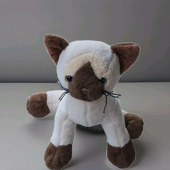 Ganz Webkinz Siamese‎ Cat Stuffed Plush Toy