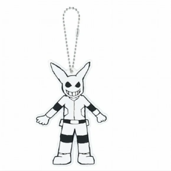 My Hero Academia Izuku Midoriya Deku's Hero Rubber Keychain