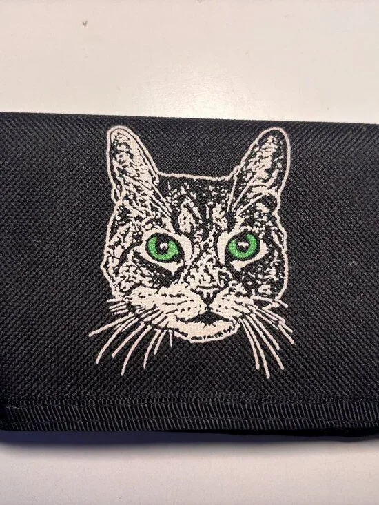 Sid The Cat Velcro Wallet