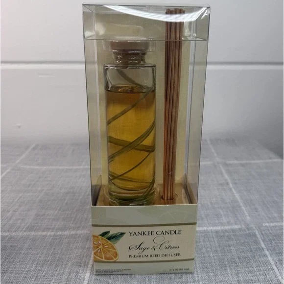 Yankee Candle Sage‎ And Citrus Premium Reef Diffuser 3 Fl Oz NEW