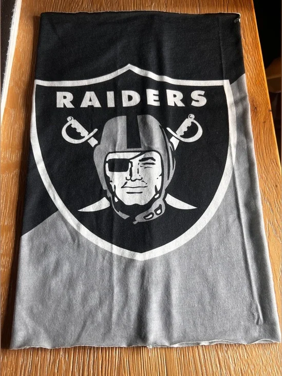 🩶🏴‍☠️OFFICIAL NFL RAIDERS JERSEY HEADBAND, FACE MASK, & SCARF ACCESSORY🏴‍☠️🩶