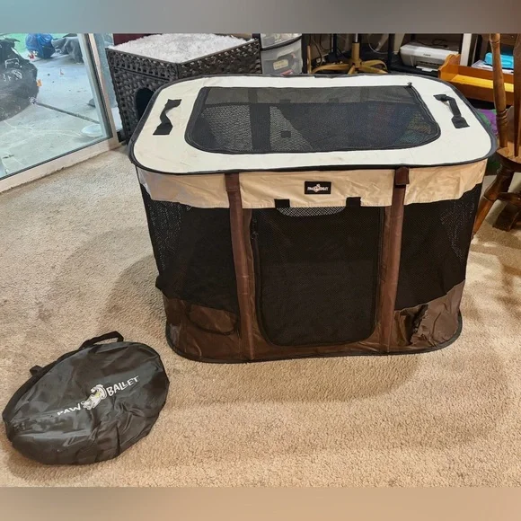 Paw Ballet - Portable Foldable Pet Playpen Tent - LARGE