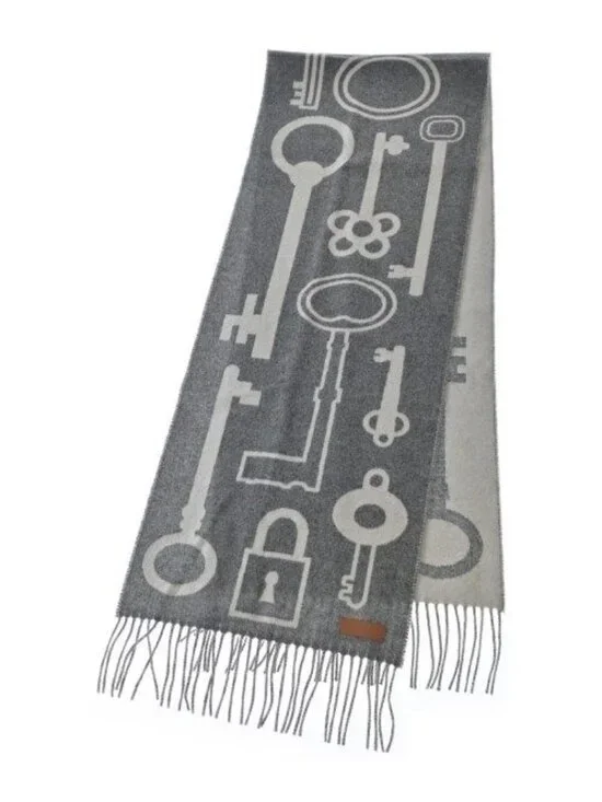 Hermes Scarf Gray