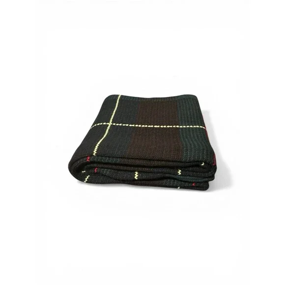 Zara Man Tartan Plaid Blanket Neck Scarf