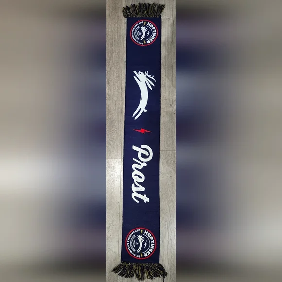 Jacksonville Armada Football Club navy blue scarf with fringe