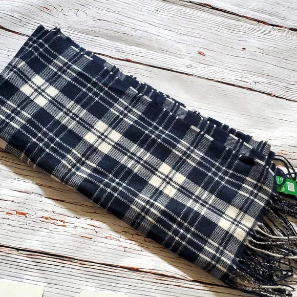 🆕️ GAP BLUE AND WHITE STRIPE SCARF 🧣