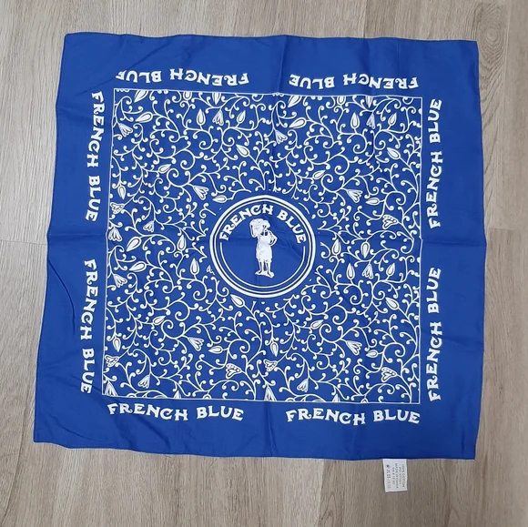 French blue bandana