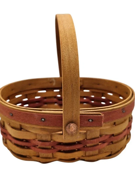 Longaberger 1999 Mother's Day Tea for Two woven basket