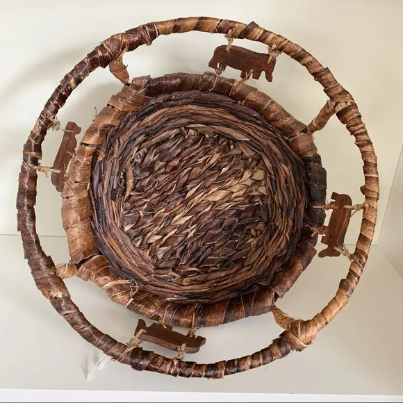 Large elephant basket