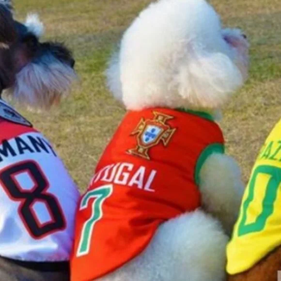 Portugual Dog Soccer Jersey