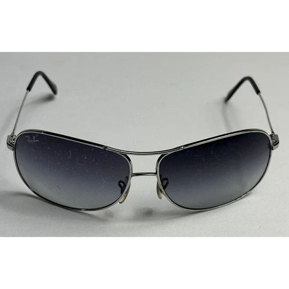 Ray Ban Eyeglasses, Frames Only, RB 3267 003/8G, 64-13-125, 3N, Silver, Aviator.