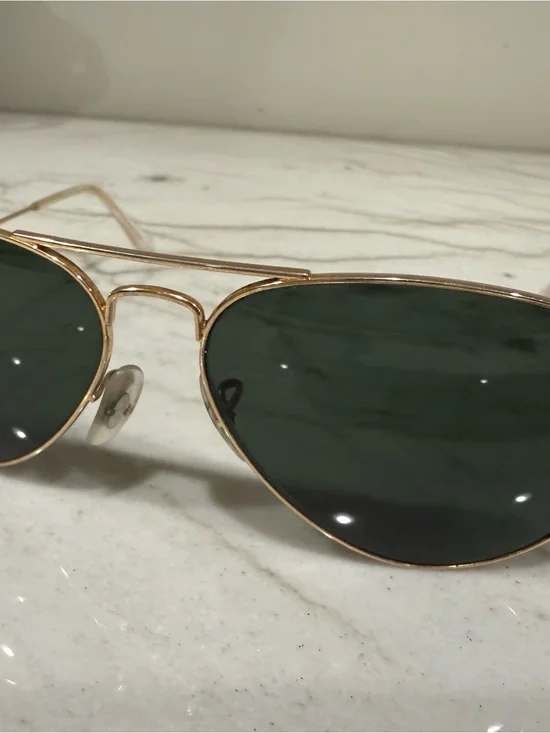 Ray-Ban RB3025 Classic Aviator Sunglasses Gold 58mm