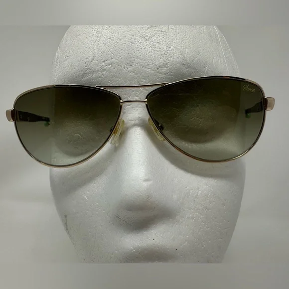 Smith Aviatrix Gold Tone Sunglasses Men’s Aviator Classic Summer Metal‎