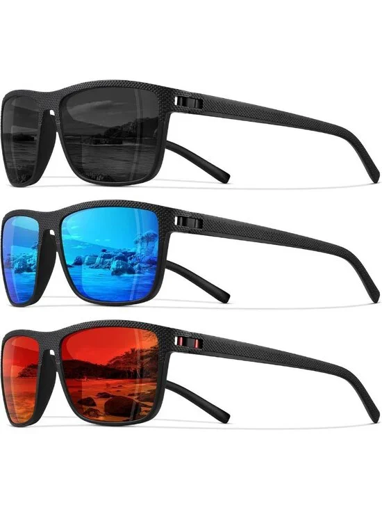 Classic Polarized Sunglasses for Men & Women - UV Protection, Sports, Fishing