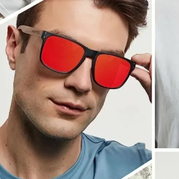 Men’s Sunglasses Wood Frame
