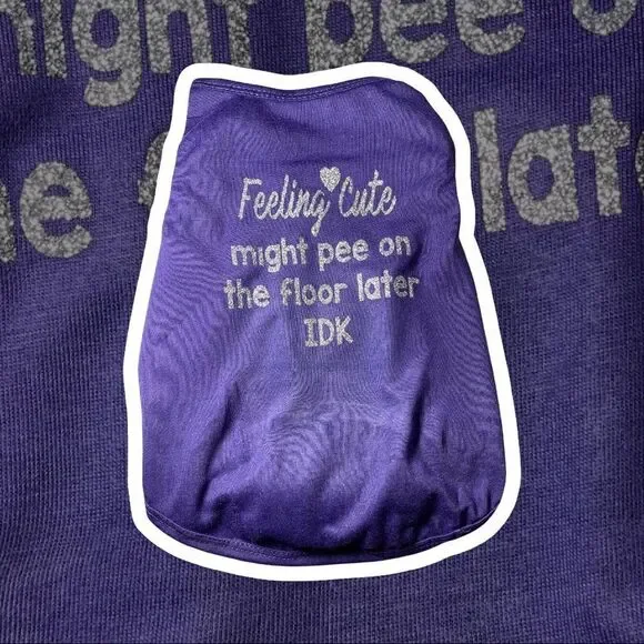 Hand Crafted funny dog Tshirt,‎ Furbaby Clothes, Pet Apparel, Funny Dog Shirt