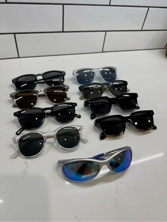 Men’s Sunglasses Lot Wayfarer Sunglasses Cole Haan Carrera Ray Ban