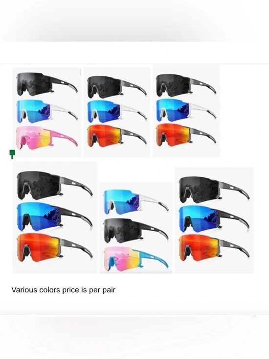 HD Polarized Sports Sunglasses - Multiple colors  request  availability. Unisex