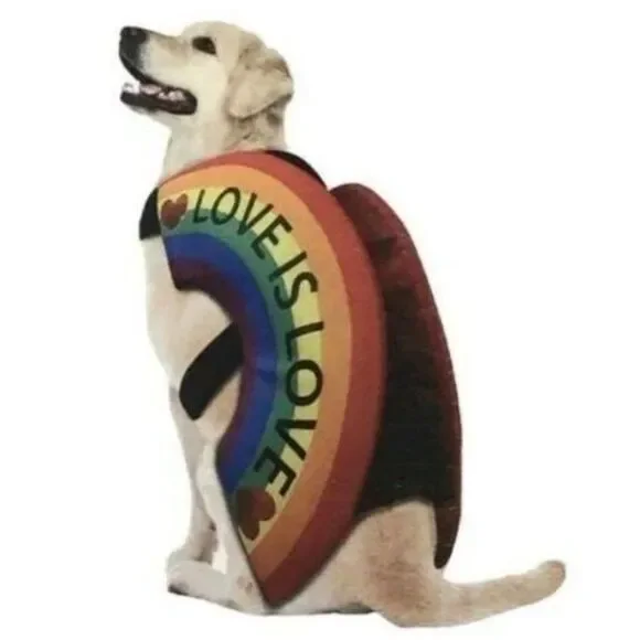 ‎Rainbow Pet Costume-XL-Pride