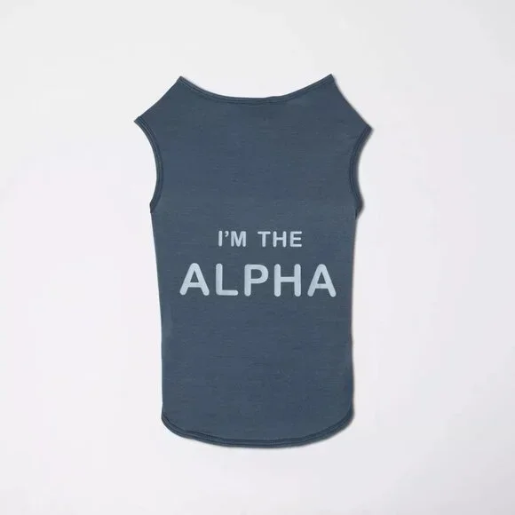 Boots & Barkley - I'm The Alpha Dog Tank Top - XL