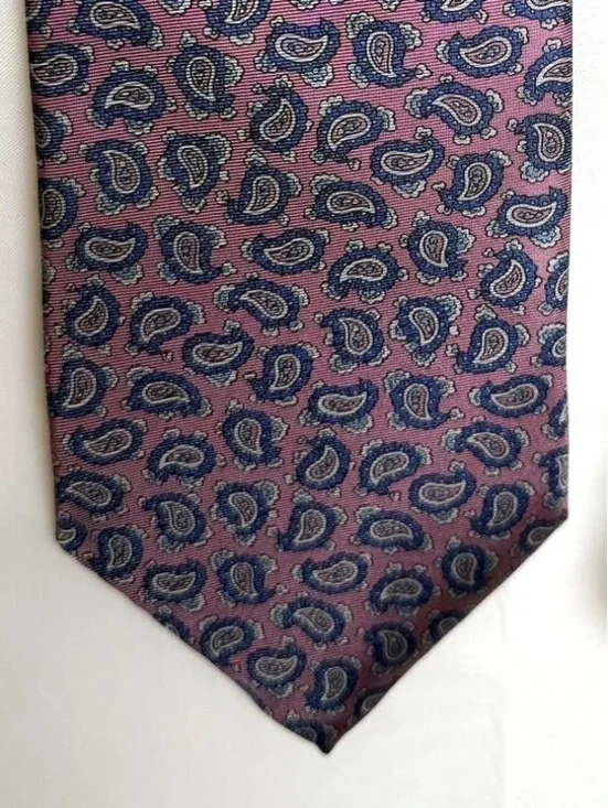 90s Oscar de la Renta Couture Collection Silk Tie Made in USA