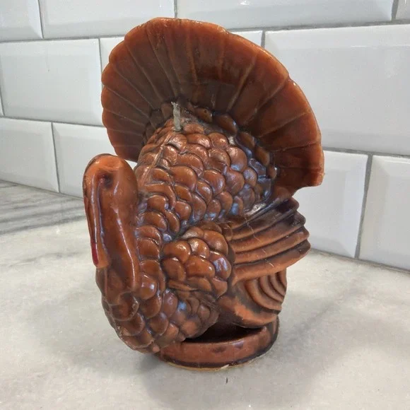 Vintage 1960's Gurley Thanksgiving Tom Turkey 6.5