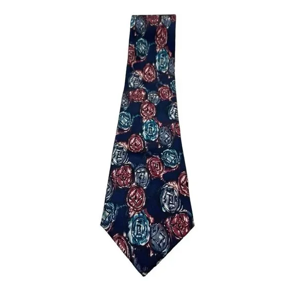 Brand new with‎ Tags Men’s Christian Dior 100% Silk Tie Abstract Print