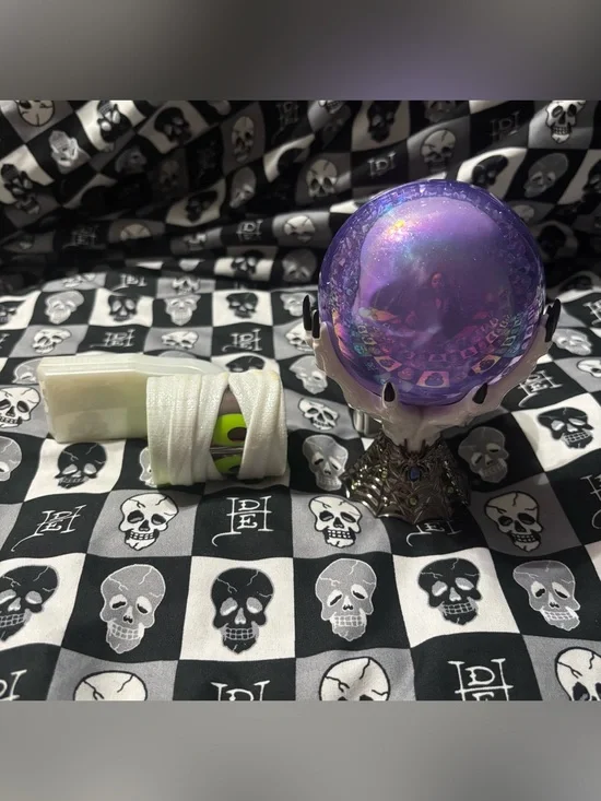 Bath & Body Works Halloween Wallflower Bundle Crystal Ball and Mummy