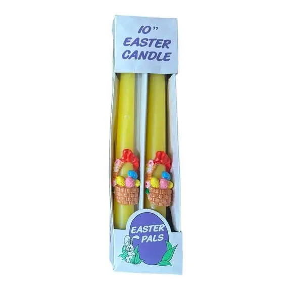 Vintage Easter Pals Set of 2 Yellow 10