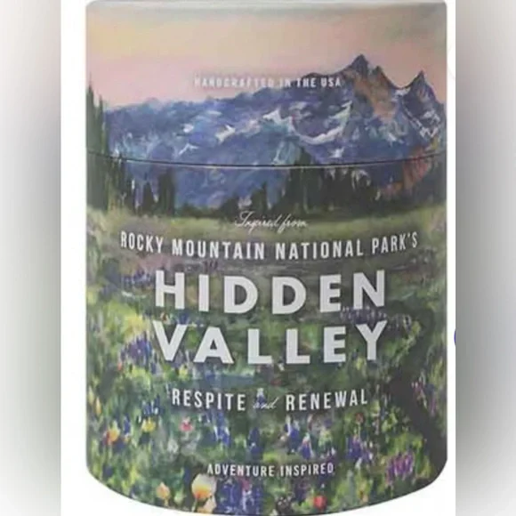 NIB Rocky Mountain National Candle Hidden Valley Variant