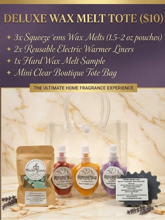 BUY NOW | Deluxe Wax Melt Tote | LIMITED TIME
