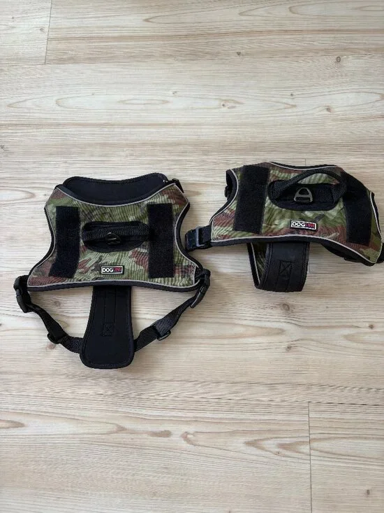 Dogline Harnesses    2 of them Camoflauge