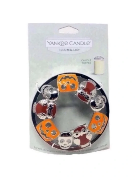 New Yankee Candle Halloween Illuma Lid Candle Topper