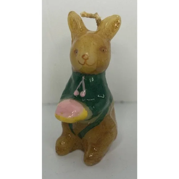 Vintage Decorative‎ Easter Bunny Candle 2.5