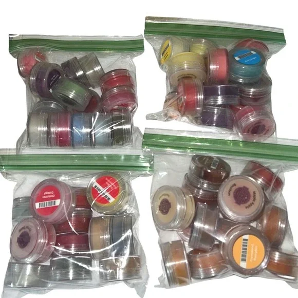 Scentsy Wax Melt Tester Jars Lot Variety Scents Christmas Pumpkin Berry Bourbon